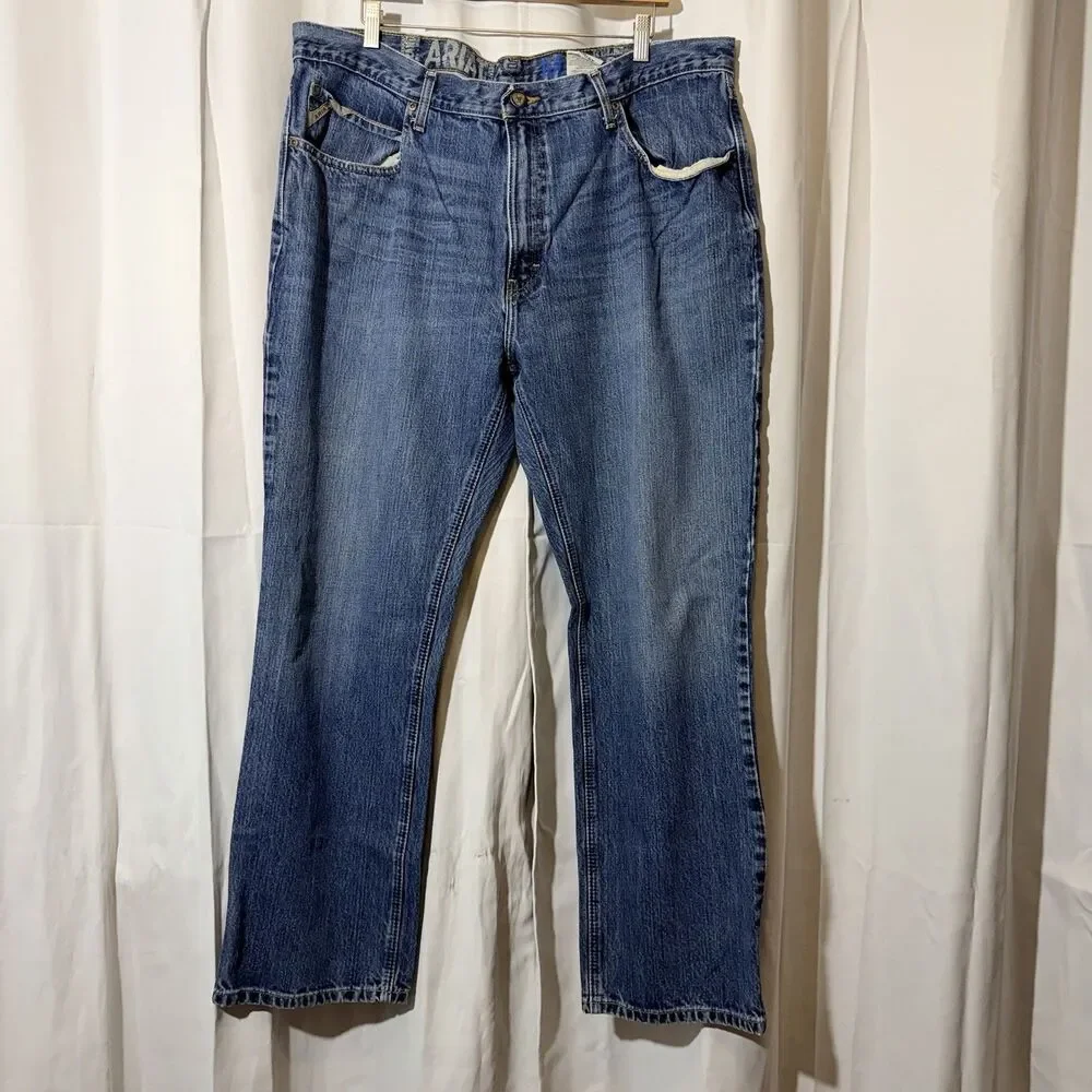 Ariat M2 Mens Jeans Relaxed Boot Size 40 x 32 Western Cowboy Workwear